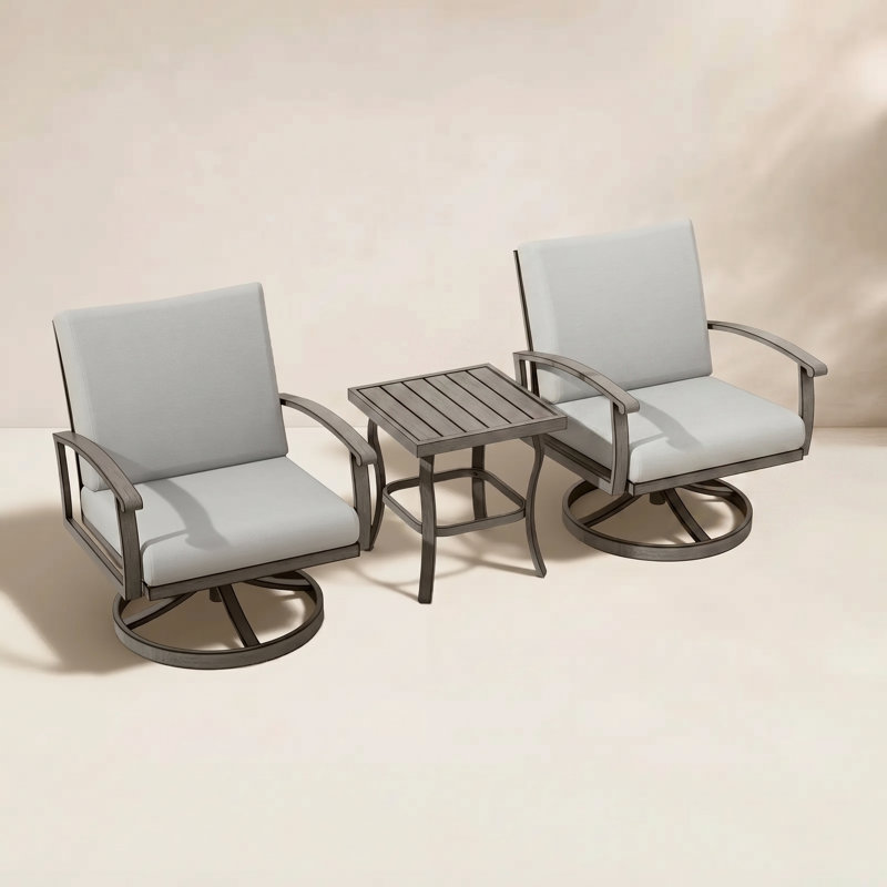 Leigh 2 - Person Patio Conversation Set