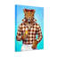 Animaux Leopard Wears - Chemise à carreaux-1936771616-1936771617-1936771618