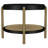 Benson Black Round End Table