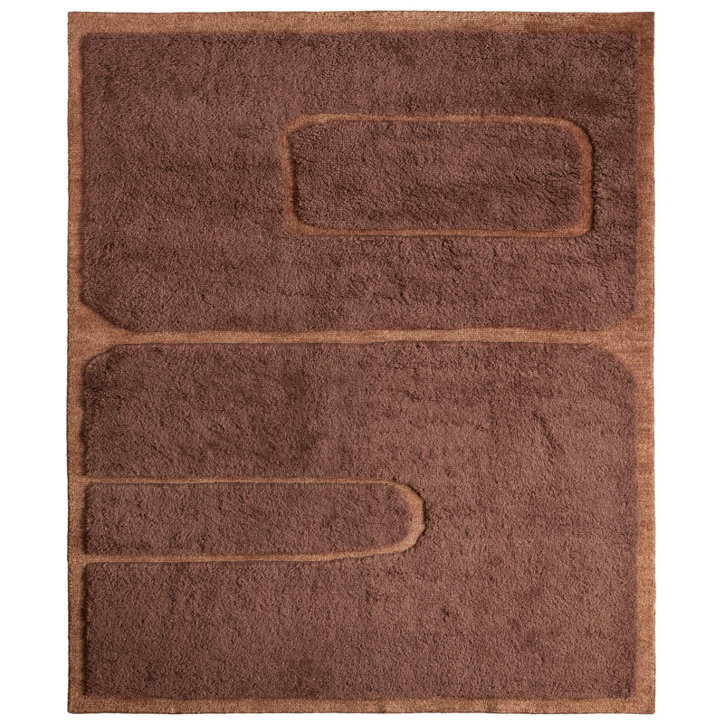 Jaipur Living Sarra Handwoven Modern/Contemporary Red Shag Area Rug (6'X9'), Rectangle 6' x 9'