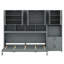 Lit escamotable mural avec placard, tiroirs et bureau Murphy-1704098906
