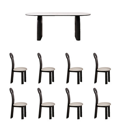 Ensemble de salle à manger moderne et simple haut de gamme L 70,8 x l 35,4