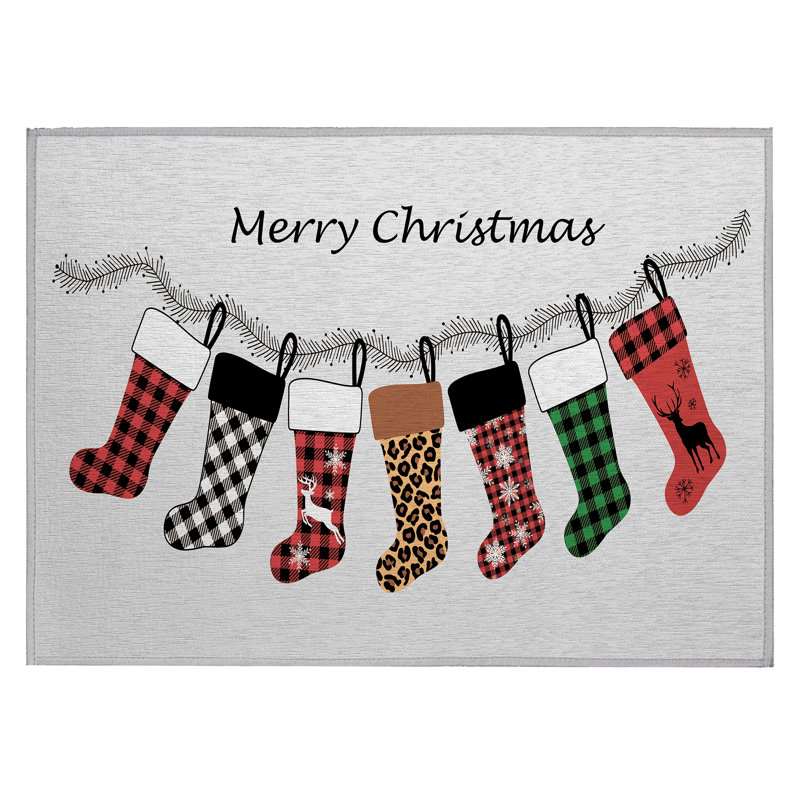 Glennda Washable Indoor / Outdoor Rug, Rectangle 1'8" x 2'6"