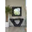 Magma Mirror, Charcoal Stone