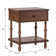 Vivienne Easy Assembly Solid Wood Spindle 1-Drawer Nightstand