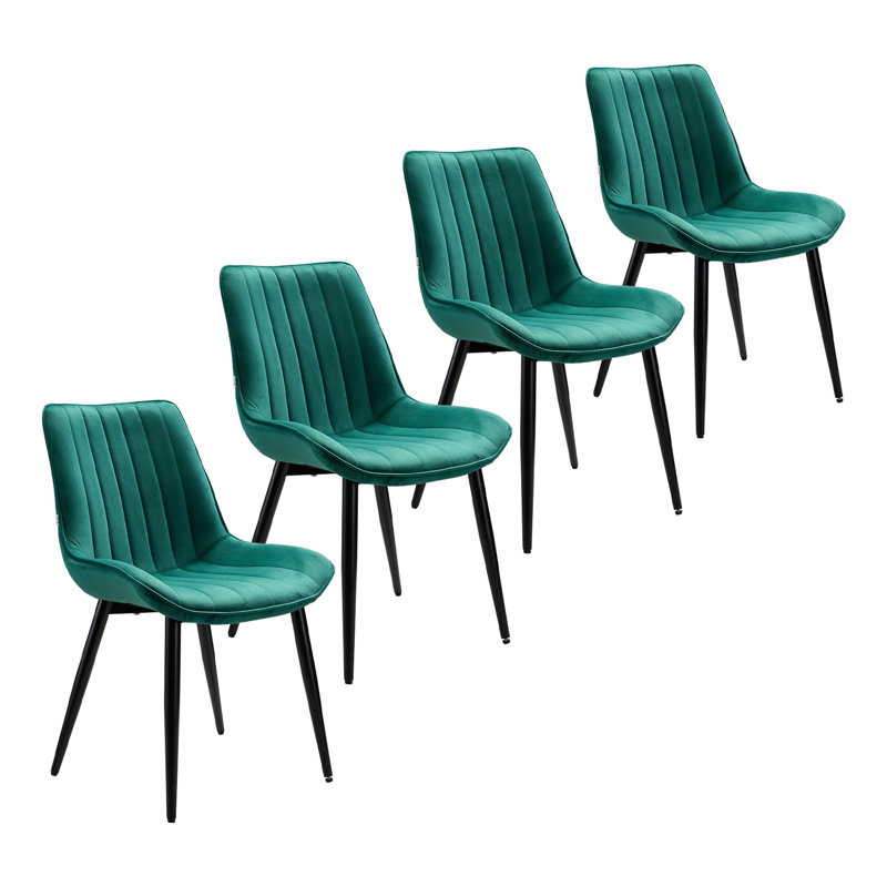 50cm H Tufted Upholstered Accent, Green