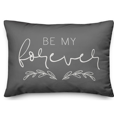 Be My Forever Lumbar Pillow