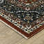 Tapis rouge / bleu marine Sorusch-1236451798
