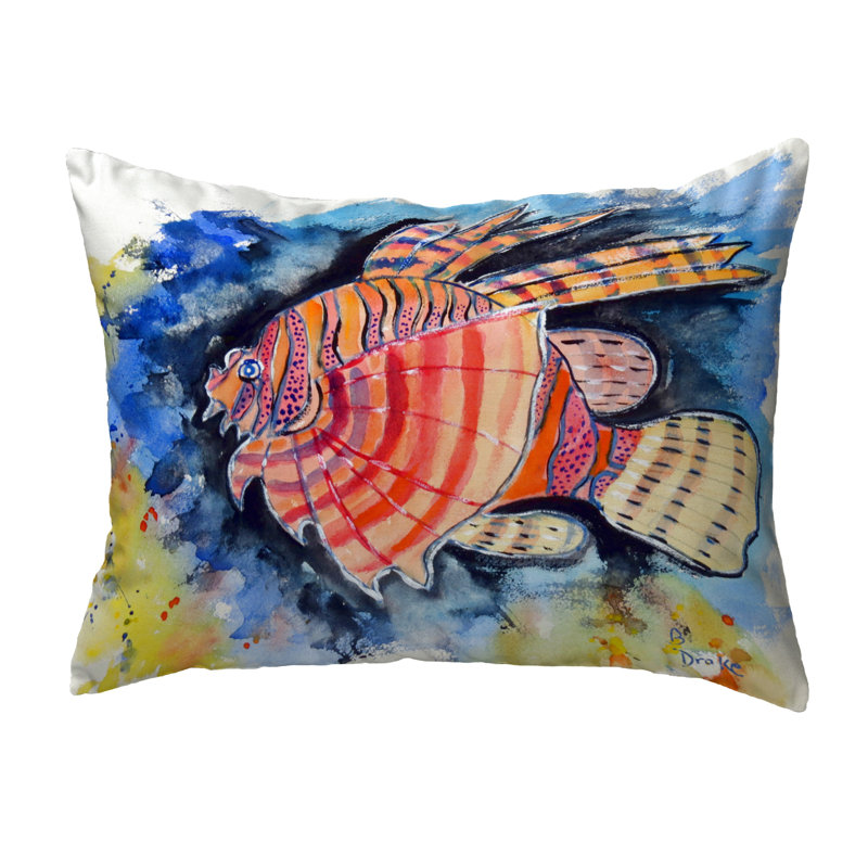 Coussin lombaire intérieur / extérieur Lion Fish