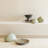 Petaled Pedestal Plate-Natural