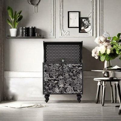 Modern retro design simple accent cabinet