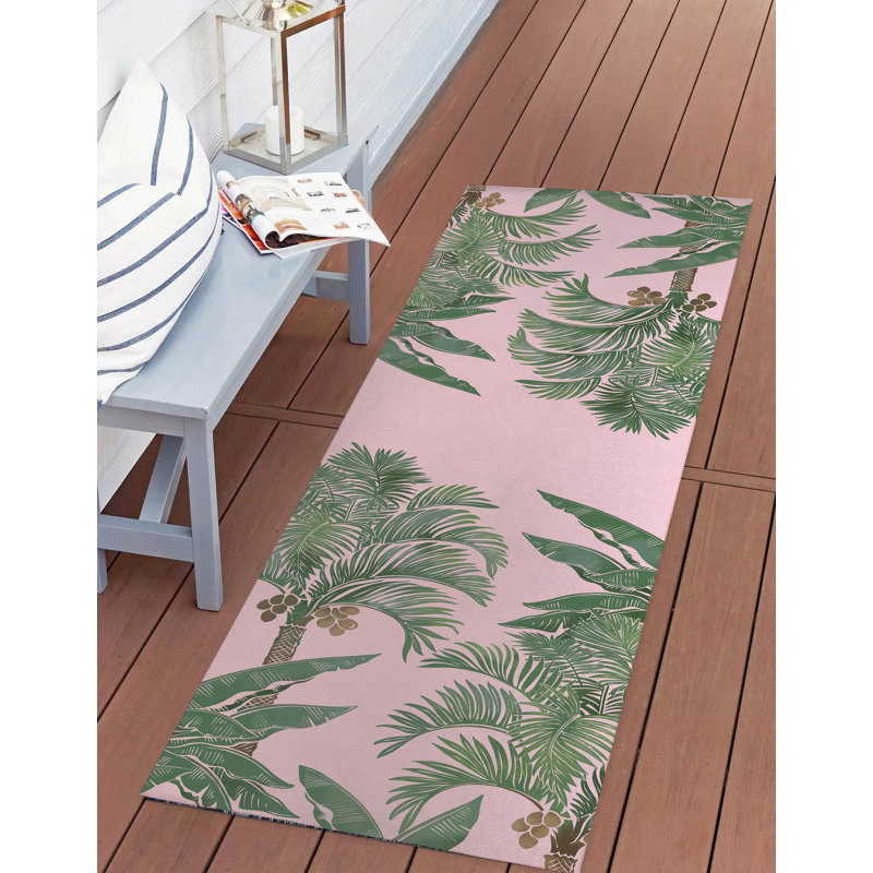 Tapis extérieur In the Jungle, Tapis de couloir 2 pi 6 po x 8 pi