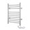 Infinity Electrical Wall-Mounted Towel Warmer, Brushed, 10 Bars