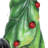 Exhart Gnome with Solar String Hat with Ladybugs and Trowel Garden Statuary, 7 by 14 Inches