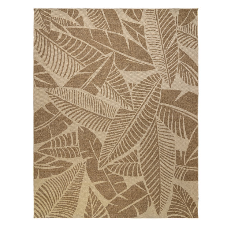 Studio by Brown Jordan Yarra Brown Indoor/Outdoor Rug | Wayfair