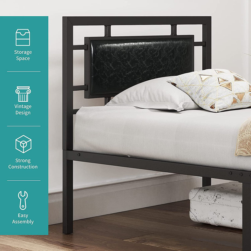 Lit plateforme simple