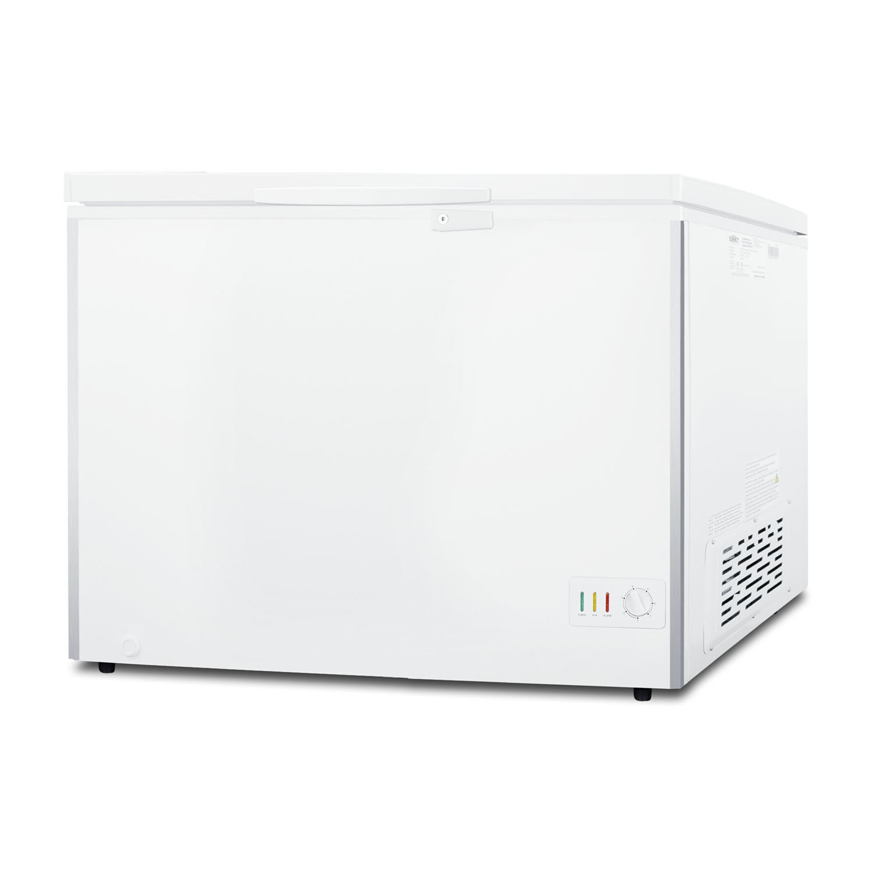 GE Garage Ready 10.7-cu ft Manual Defrost Chest Freezer (White) in