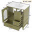 Meuble-lavabo avec lavabo, meuble-lavabo simple autoportant avec 3 tiroirs de rangement-1989561020