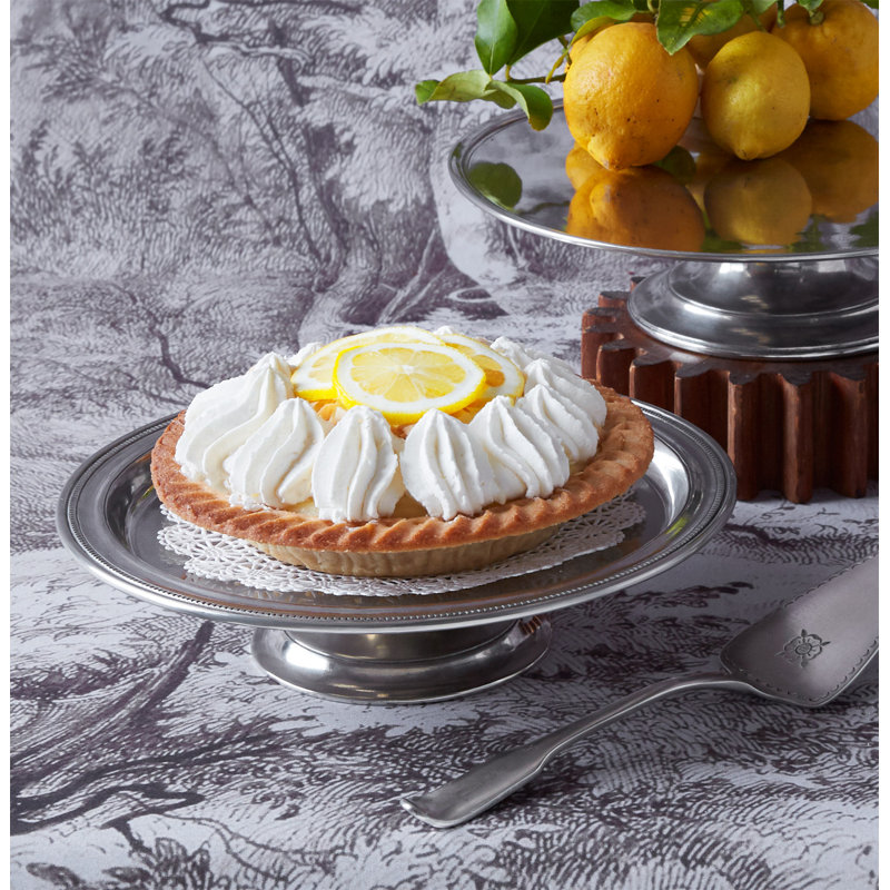 Toscana Handmade Pewter Cake Stand