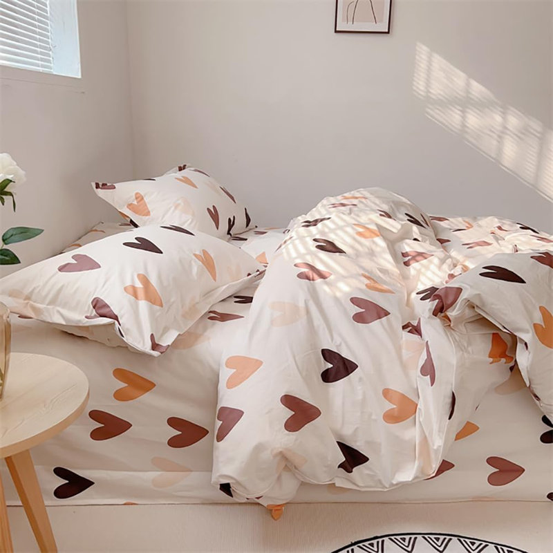 Ensembles de literie à fermeture à glissière, Housse de couette pour très grand lit + 2 taies d