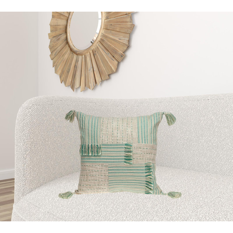  Coussin en laine réversible