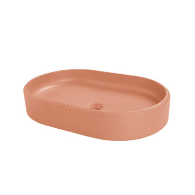 Ubud Oval Concrete Vessel Sink