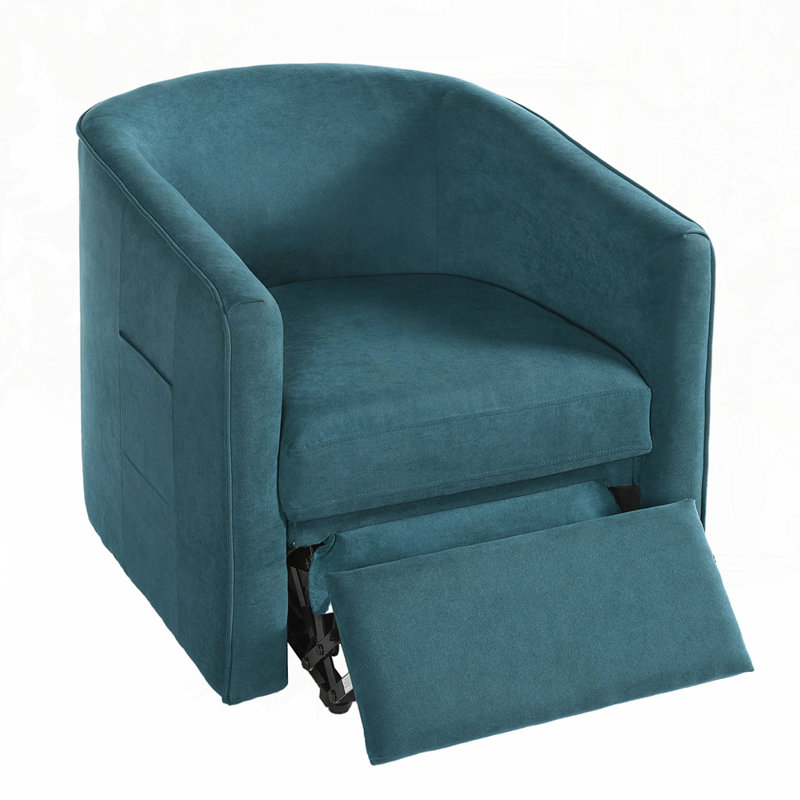 Fauteuil inclinable électrique Caldena, Bleu