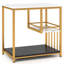 Table de bout avec rangement Seigler Mayna