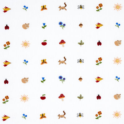 Tissu de broderie Tiny Things