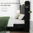 King Size Bed Frame with Storage Shelf and Charging Station