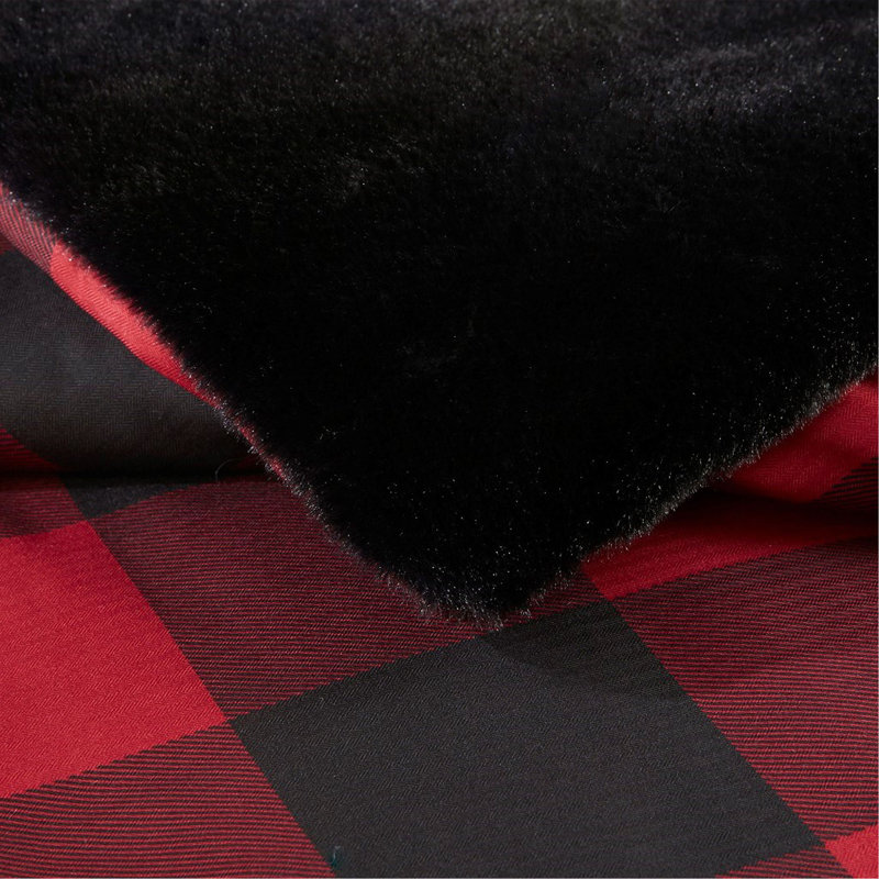 Ensemble d'édredon en duvet synthétique double / grand, Édredon grand et 2 taies décoratives