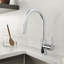 Concetto™ Pull Down Single Handle Kitchen Faucet with Accessories-39243804