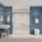 60" - 60.4" W x 70" H Framed Shower Door-83388774