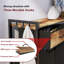 Laundry Hamper Laundry Sorter With 4 Removable Bags, Laundry Basket With Drawers