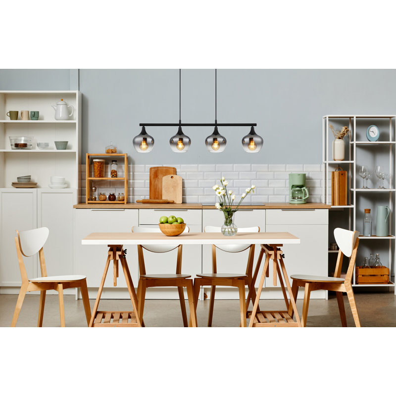 Amabel 4 - Light Matte Black Pendant