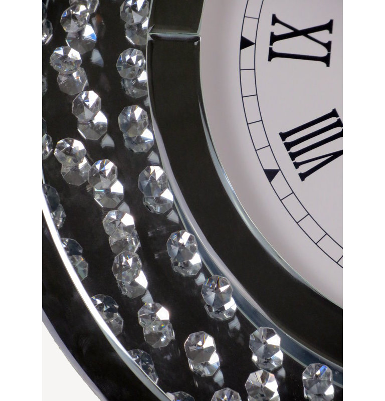 Garrison Glass Wall Clock