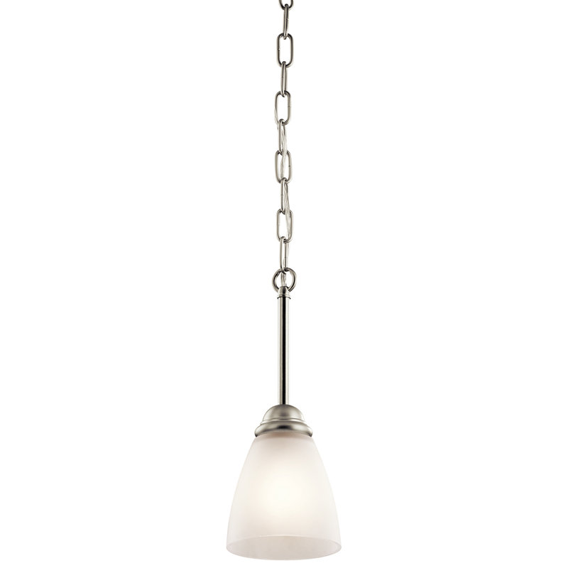 Jolie 1 - Light Single Pendant, Brushed Nickel