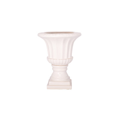 Stoneware Pot Off White