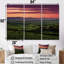 Toscane Twilight - ensemble de décoration murale vin-107740932-107740933