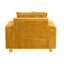 Canapé simple avec coussin et repose-pieds-303559900