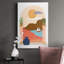 Scène de papier III sur toile-427412555