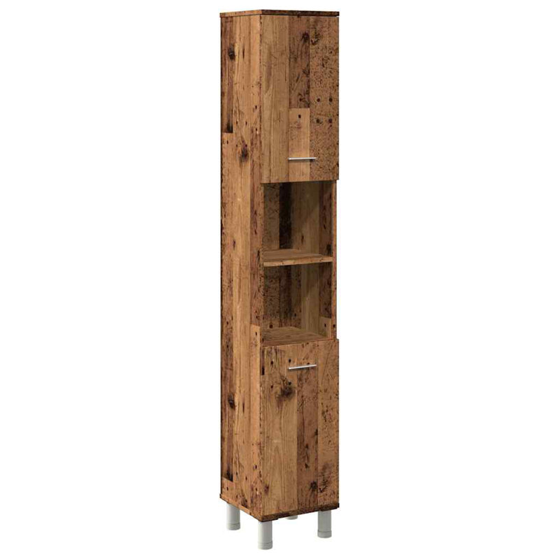 Avrey Linen Cabinet, Old Wood