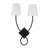 Juwon Metal Wallchiere in Black-1620096103