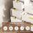 Wall Mounted Bathroom Side Cabinet With Drawers-1639512322