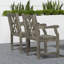 Fauteuil de patio en acacia Gehlert