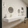 Brayden Studio Akeya 19.5'' High Gloss White Stone Rectangular Bathroom Sink with Overflow