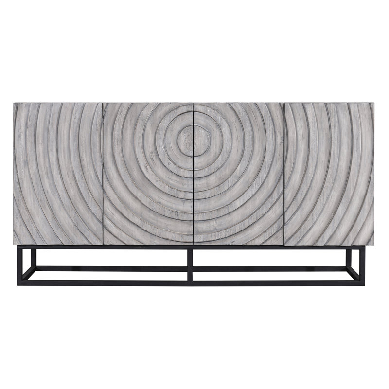 Scheffer 66'' Solid Wood Sideboard