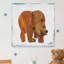 «Front Bear», reproduction sur toile tendue-892183745