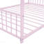 Lit double pleine grandeur en métal, rose-1116325768-1116325770
