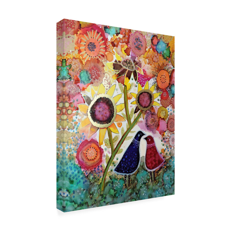 Sylvie Demers, art sur toile Lredis, H 19 po x l 14 po